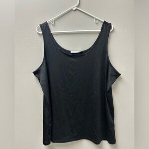 Ricki’s Women’s Black Round Neck Tank Top